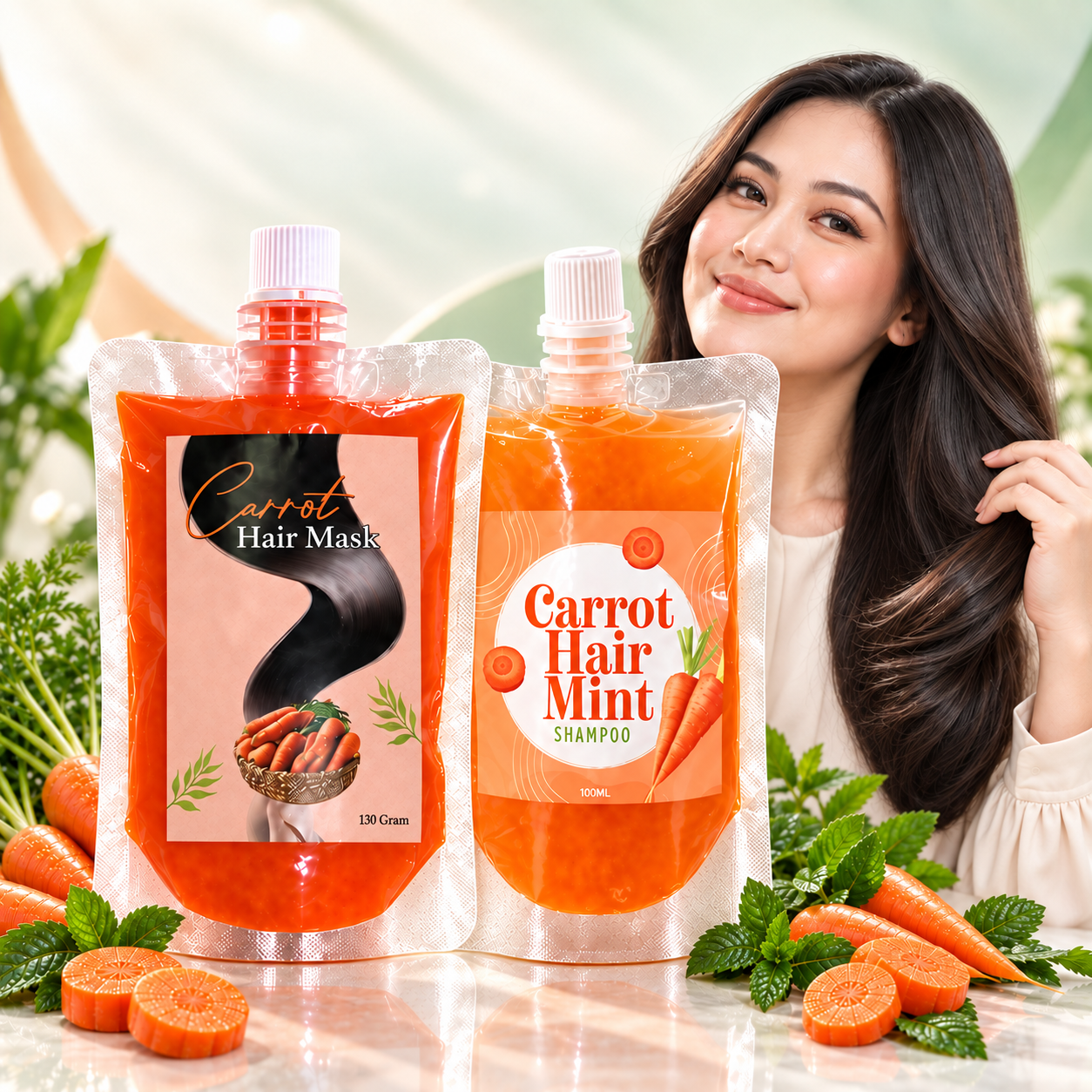 Carrot Hair Mask by Ninie